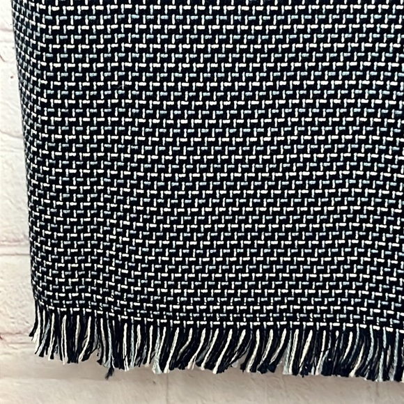 LOFT Sleeveless Blue Tweed Dress - Picture 5 of 13